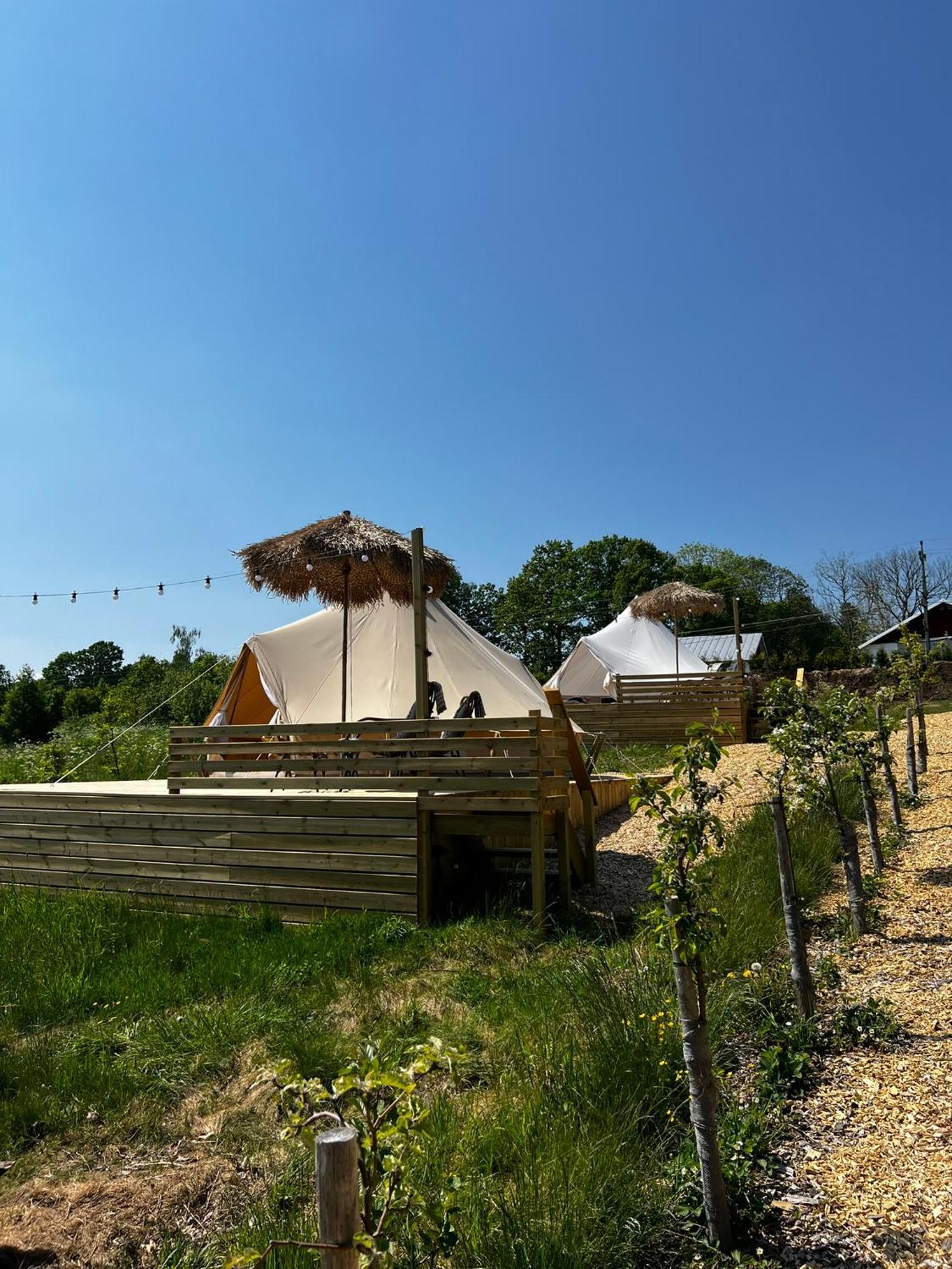 Vaettervy Glamping Ξενοδοχείο Habo Εξωτερικό φωτογραφία